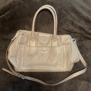 Marc Jacobs Taupe Leather Shoulder Bag